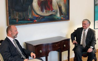 Էդվարդ Նալբանդյանն ընդունել է շվեյցարացի պատգամավորներին