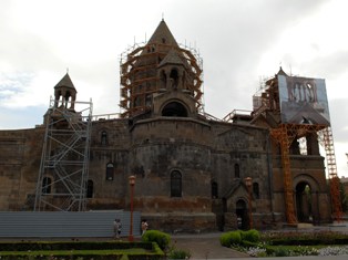 Etchmiadzin Cathedral’s dome to be repaired