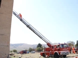 Armenian rescuers show good results at trainings in Georgia