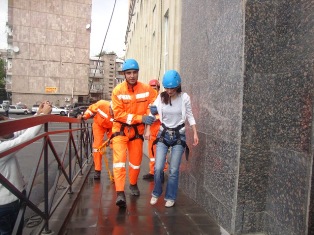 Ուսումնավարժանք. «Արմենիա Մարիոթ» հյուրանոցային համալիրի 6-րդ հարկում հրդեհ է բռ