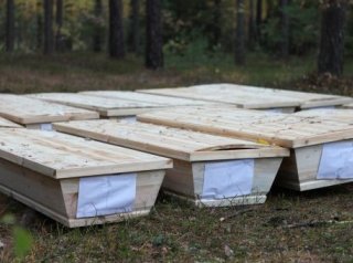 Польские грабители угнали в Германии фургон с покойниками