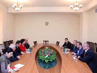 «Միացյալ Ռուսաստան» կուսակցության ներկայացուցիչը հանդիպեց ԱԺ պատգամավորների հետ