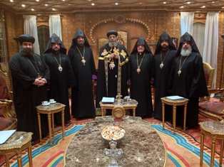 Mother See of Etchmiadzin delegation attends enthronement of new Coptic Pope
