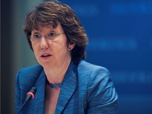 Эштон выразила надежду на сохранение внешнеполитического курса Грузии