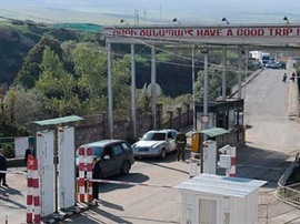 Problem of truck pileup at Armenia-Georgia border solved