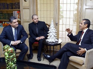 Armenia’s PM meets Los Angeles mayor