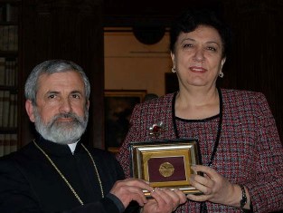 Armenia’s diaspora minister visits Venice