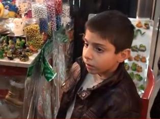 Child beaten in Armenian boarding school - PHOTO