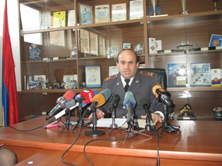 В Армении с начала 2012 года зарегистрировано 2577 ДТП