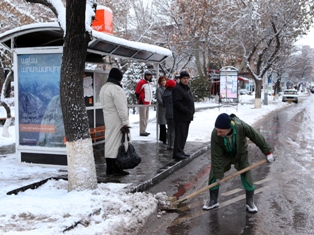 Քաղաքապետարանը պնդում է, թե ձյունը մաքրում են