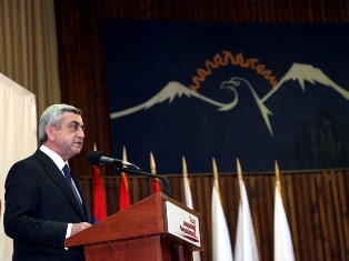 Armenia needs society’s assistance to eradicate crime – President