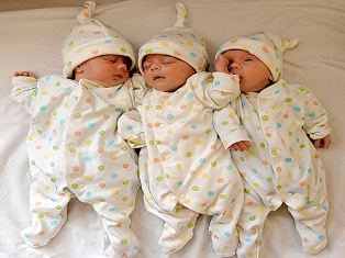 Armenia woman gives birth to triplets