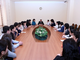 «Ապագան քոնն է» ՀԿ անդամներն այցելել են Ազգային ժողով