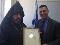 Israel recognizes Nourhan Manougian as Armenian Patriarch of Jerusalem