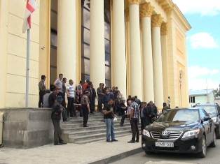Жители армянонаселенного села в Грузии провели акцию протеста против землевладел