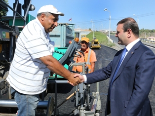 Լենինգրադյան-Իսակով ավտոճանապարհի կառուցման աշխատանքների մոտ 70 տոկոսն ավարտված