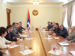 ԼՂՀ նախագահն ընդունել է Տիգրան Սարգսյանին