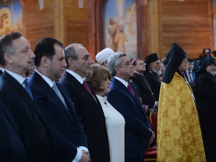 Բակո Սահակյանը մասնակցել է Մոսկվայում հայկական տաճարի բացմանը