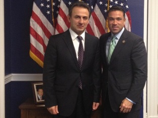 Armenian Ambassador meets with Congressman Michael Grimm