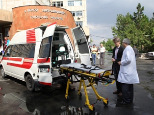 Գերմանացիները «Սուրբ Աստվածամայր» հիվանդանոցին ռեանիմոբիլ են նվիրել