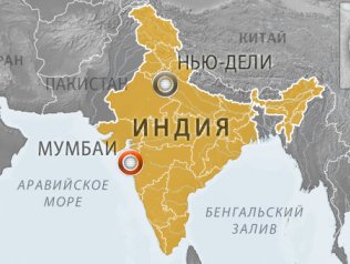 В Индии обрушилось здание
