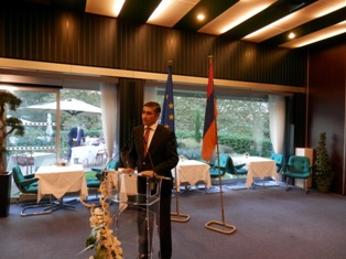 Reception on 22nd Independence Day of Armenia held in Strasbourg