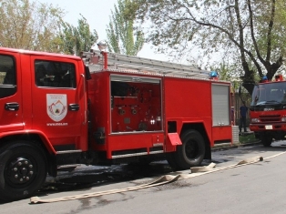 Հրդեհ` «Փեթակ» տոնավաճառի մոտ