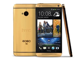 HTC выпустила «золотой» смартфон HTC One