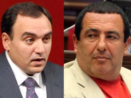 Security Council chief and Prosperous Armenia Party leader argue