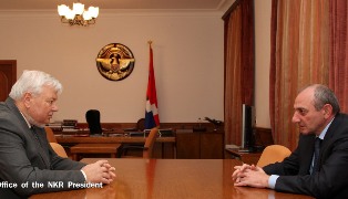 Karabakh President receives OSCE official