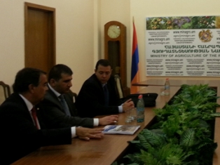 Spain’s agriculture companies want action in Armenia