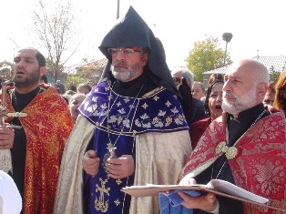 Ջրաշենում օծվել են եկեղեցու հիմքերը