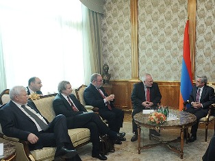 Президент Армении и сопредседатели МГ ОБСЕ обсудили дальнейшие шаги переговорног