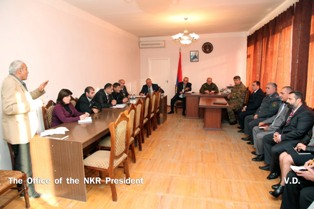 Արցախի նախագահն այցելել է զորամասեր
