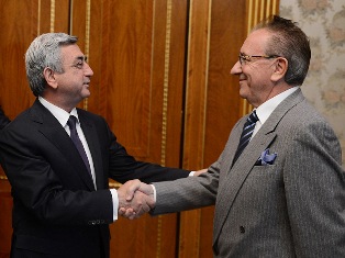 Armenia’s President bids farewell to Italy’s outgoing ambassador