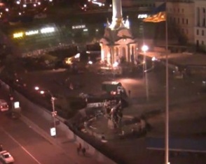 В Киеве милиция разогнала Евромайдан