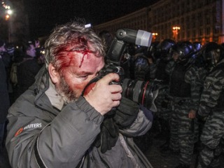«Беркут» зачистил подступы к администрации президента Украины