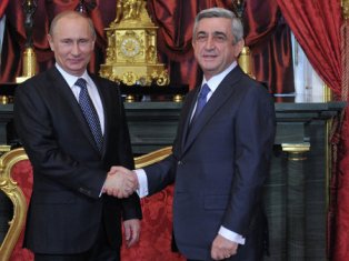 Հայաստանի եւ Ռուսաստանի նախագահները նամականիշներ են մարել