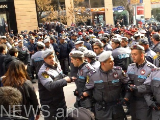 Ակտիվիստները ոչ թե բերման են ենթարկվել, այլ մեկուսացվել են հավաքի վայրից. Ոստիկա