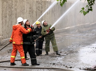 Հրդեհ` ռեստորանային համալիրի տանիքում