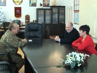 Կարմիր Խաչի ներկայացուցիչը Արցախի ՊՆ-ում