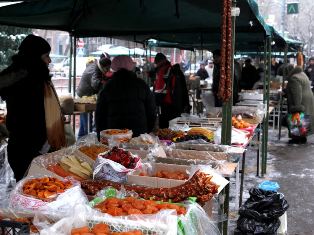 Երեւանում գյուղմթերքի շուկաները, դեկտեմբերի 29-ը  ներառյալ, կգործեն ամեն օր. քաղ
