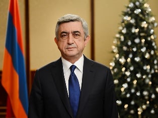 Հայաստանի նախագահի ամանորյա ուղերձը