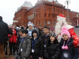 Победители олимпиады по русскому языку из Армении побывали на елке в Кремле