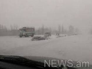 Երեւան-Սեւան ճանապարհին եւ Աբովյան քաղաքում առկա է մառախուղ