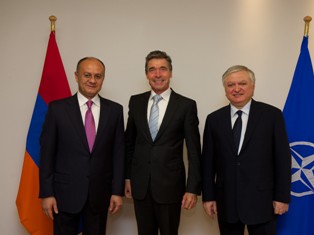 Rasmussen thanks Armenia for contribution to alliance’s peacekeeping operations