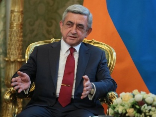 Серж Саргсян предложил подписать договор о присоединении Армении к ЕАЭС до 15 ию