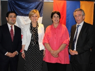 Burg-Le-Valance hosts event dedicated to 20th anniversary of Karabakh ceasefire