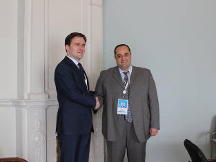Министр юстиции Армении в Санкт Петербурге обсудил с министром юстиции Сербии дв