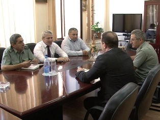 Armenia deputy defense minister discusses participation in judo Spartakiade